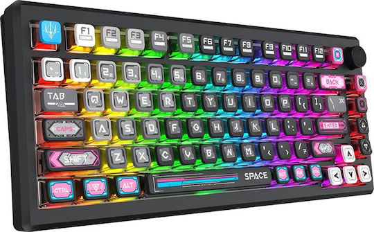 Redragon Uranus Pro 82 Ασύρματο Gaming Μηχανικό Πληκτρολόγιο Tenkeyless με RGB φωτισμό (Αγγλικό US) - Image 12