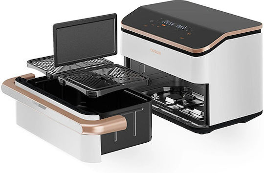 Cosori Dual Blaze TwinFry Air Fryer με Wi-Fi & Διπλό Αποσπώμενο Κάδο 10lt Λευκό - Image 3