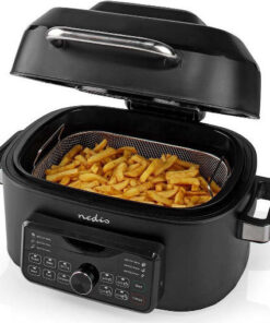 Alternative view of Nedis Air Fryer 6lt Μαύρο KAAFG600BK