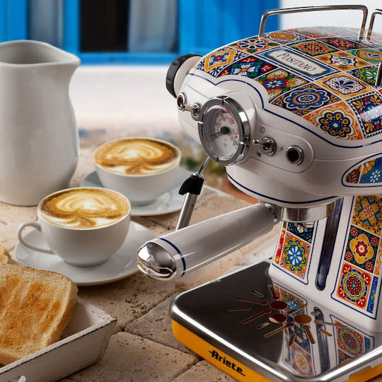 Ariete 1389/1P Μηχανή Espresso 850W Πίεσης 15bar Λευκή - Image 8