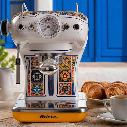 Ariete 1389/1P Μηχανή Espresso 850W Πίεσης 15bar Λευκή - Image 7