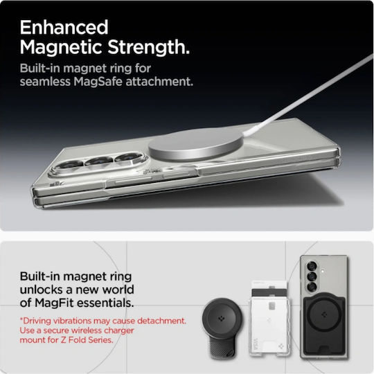 Spigen Airskin Back Cover Πλαστικό 0.3mm Διάφανο (Galaxy Z Fold7) ACS09545 - Image 12