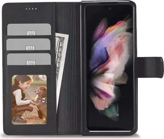Tech-Protect Wallet Δερματίνης / Σιλικόνης Μαύρο (Samsung Galaxy Z Fold 7) - Image 2