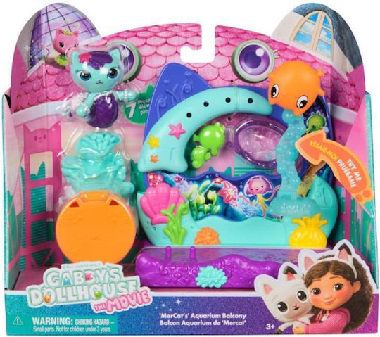 Spin Master Gabby's Dollhouse MerCat's Aquarium Balcony για 3+ Ετών 13εκ. 6074163 - Image 2