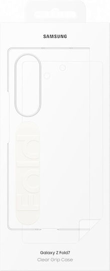 Samsung Clear Grip Back Cover Πλαστικό / Σιλικόνης Διάφανο (Galaxy Z Fold7) EF-QF966CTEGWW - Image 5