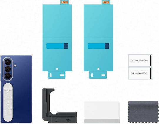 Samsung Clear Grip Back Cover Πλαστικό / Σιλικόνης Διάφανο (Galaxy Z Fold7) EF-QF966CTEGWW - Image 4