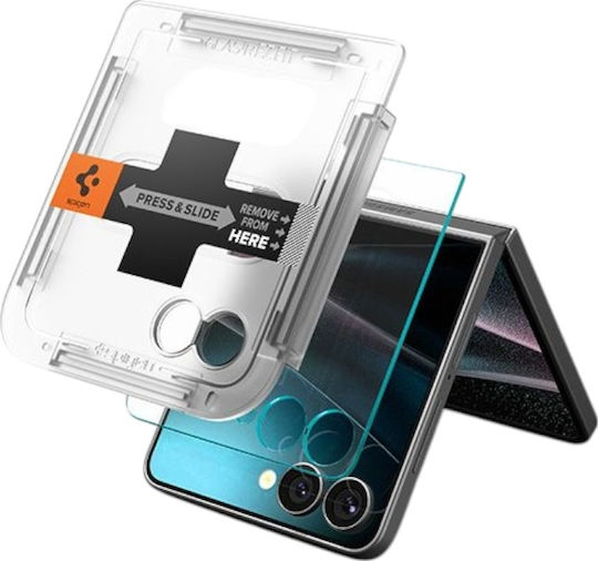 Spigen GLAS.Tr Ez Fit Tempered Glass (Galaxy Z Flip7) - Image 8