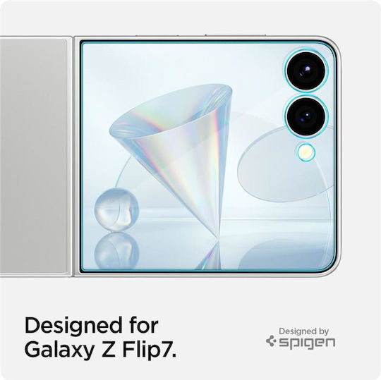 Spigen GLAS.Tr Ez Fit Tempered Glass (Galaxy Z Flip7) - Image 11