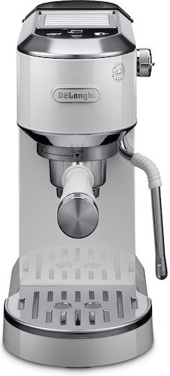 De'Longhi Dedica Duo Μηχανή Espresso 1450W Πίεσης 15bar Λευκή - Image 2
