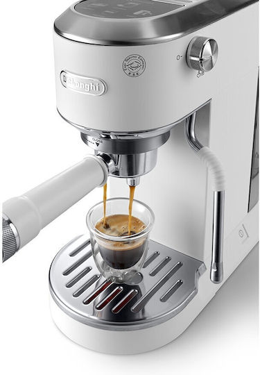 De'Longhi Dedica Duo Μηχανή Espresso 1450W Πίεσης 15bar Λευκή - Image 5