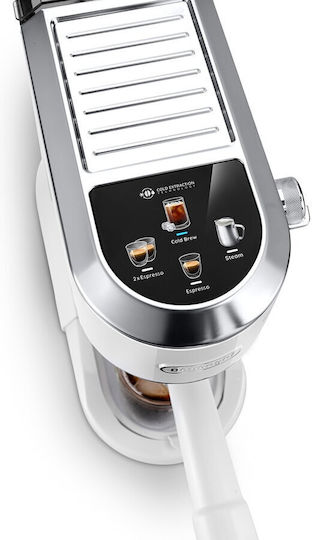 De'Longhi Dedica Duo Μηχανή Espresso 1450W Πίεσης 15bar Λευκή - Image 7