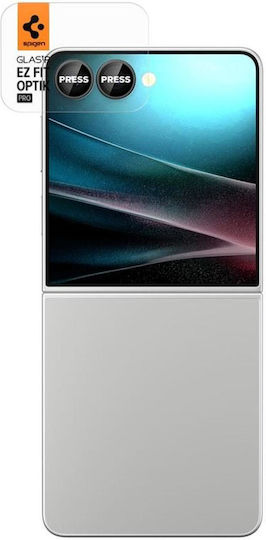 Spigen Optik EZ Fit Προστασία Κάμερας Tempered Glass Μαύρο για το Galaxy Z Flip 7 AGL09587 - Image 2