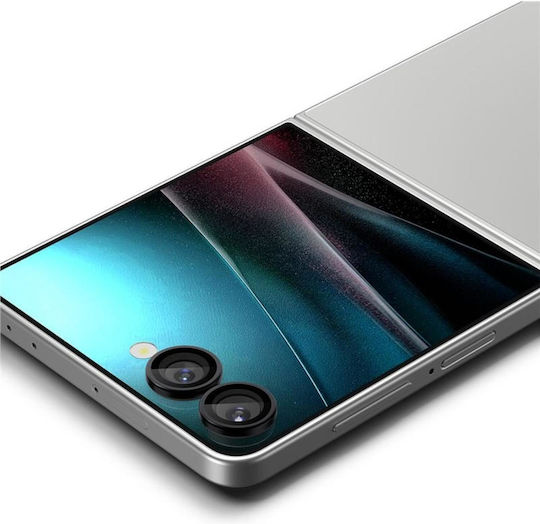 Spigen Optik EZ Fit Προστασία Κάμερας Tempered Glass Μαύρο για το Galaxy Z Flip 7 AGL09587 - Image 3