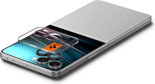 Spigen Optik EZ Fit Προστασία Κάμερας Tempered Glass Μαύρο για το Galaxy Z Flip 7 AGL09587 - Image 6