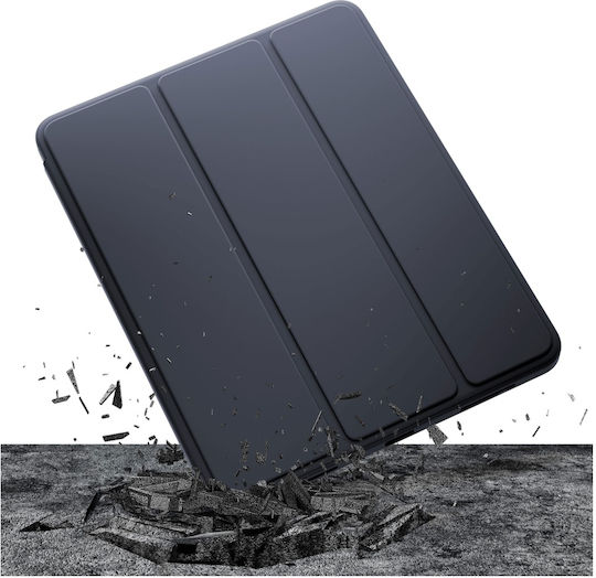 3MK Flip Cover Ανθεκτική Μαύρη (Samsung Galaxy Tab S10 FE+) - Image 2