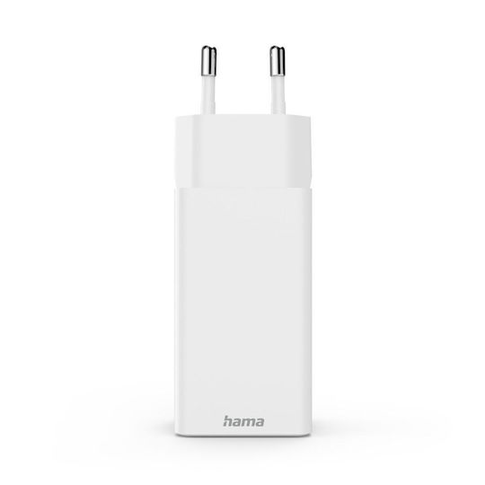 HAMA Φορτιστής Χωρίς Καλώδιο GaN με Θύρα USB-A και 2 Θύρες USB-C 65W Power Delivery Λευκός (00201996) - Image 9