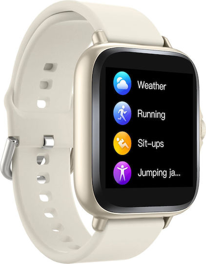 Denver SW-156 Smartwatch με Παλμογράφο (Μπεζ) - Image 5