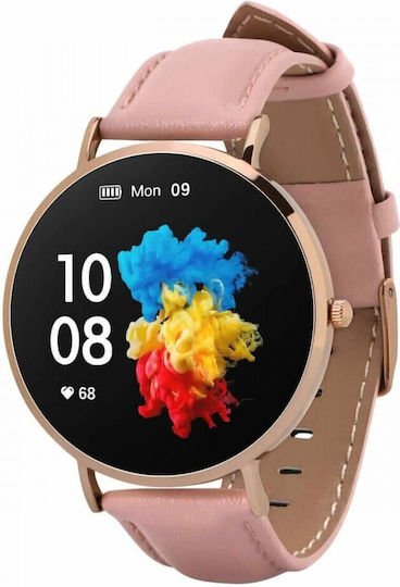 Garett Verona 50mm Smartwatch με Παλμογράφο (Ροζ) - Image 5