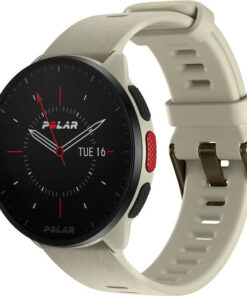Polar Pacer 45mm Smartwatch με Παλμογράφο (Cloud White)