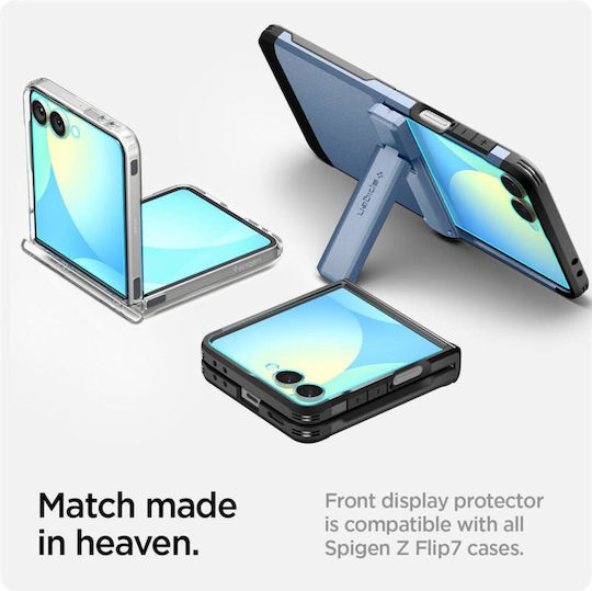 Spigen GLAS.Tr Ez Fit Tempered Glass 2τμχ (Galaxy Z Flip7) AGL09585 - Image 11