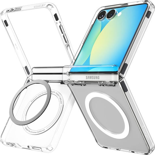 Spigen Ultra Hybrid Pro Mag Book Σιλικόνης Διάφανο (Galaxy Z Flip7) - Image 2