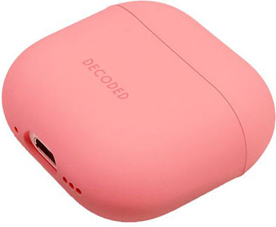 Decoded Aircase Θήκη Σιλικόνης σε Ροζ χρώμα για Apple AirPods 1 / AirPods 2 - Image 2