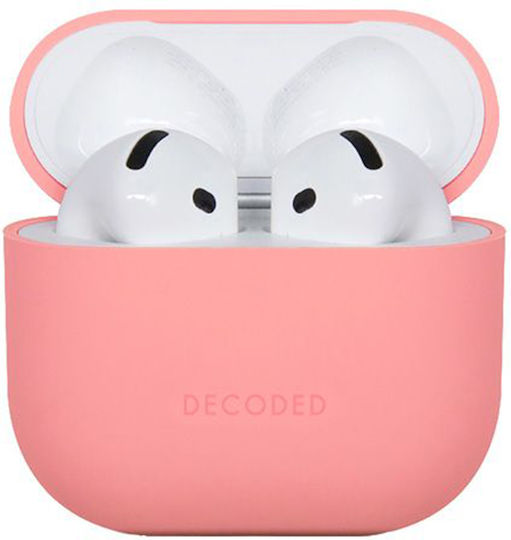 Decoded Aircase Θήκη Σιλικόνης σε Ροζ χρώμα για Apple AirPods 1 / AirPods 2 - Image 7