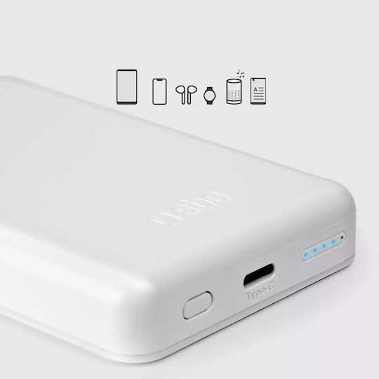 SBS MagSafe Power Bank 5000mAh Λευκό - Image 5