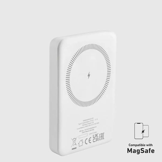 SBS MagSafe Power Bank 5000mAh Λευκό - Image 10