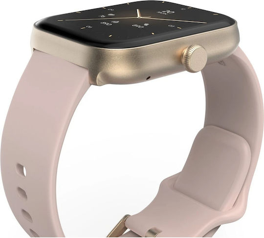HAMA 5000 47mm Smartwatch με Παλμογράφο (Ροζ Χρυσό) - Image 6