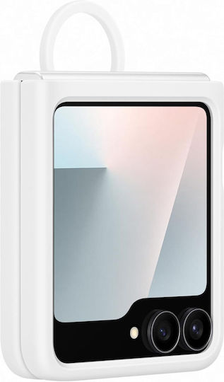 Samsung Book Σιλικόνης Λευκό (Galaxy Z Flip7 FE) EF-PF741TWEGWW - Image 4