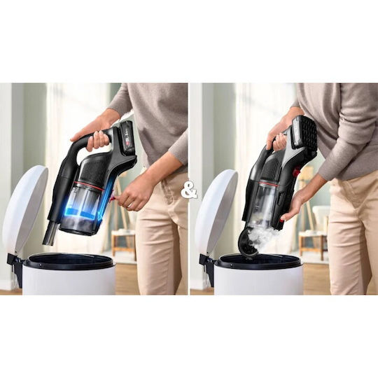 Bosch Unlimited 9 Επαναφορτιζόμενη Σκούπα Stick 18V Μαύρη - Image 2