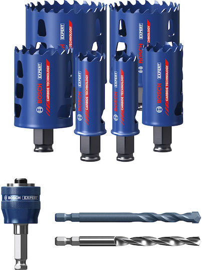 Bosch Σετ Ποτηροπρίονα με Διάμετρο από 22mm έως 68mm για Ξύλο και Μέταλλο 2608900445 - Image 4