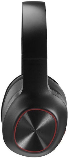 HAMA Spirit Calypso III Ασύρματα / Ενσύρματα Over Ear Ακουστικά με 60 ώρες Λειτουργίας Μαύρα - Image 2