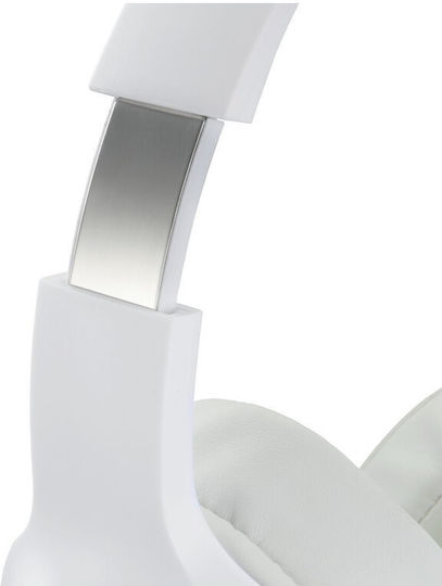 HAMA Spirit Calypso III Ασύρματα / Ενσύρματα Over Ear Ακουστικά με 60 ώρες Λειτουργίας Ασημί - Image 3