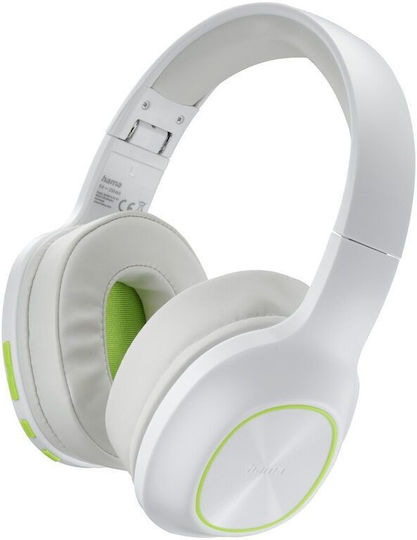 HAMA Spirit Calypso III Ασύρματα / Ενσύρματα Over Ear Ακουστικά με 60 ώρες Λειτουργίας Ασημί - Image 4