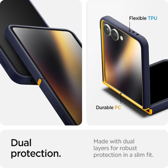 Spigen Nano Pop Mag Book Σιλικόνης / Πλαστικό Navy Μπλε (Galaxy Z Flip7) ACS09563 - Image 2