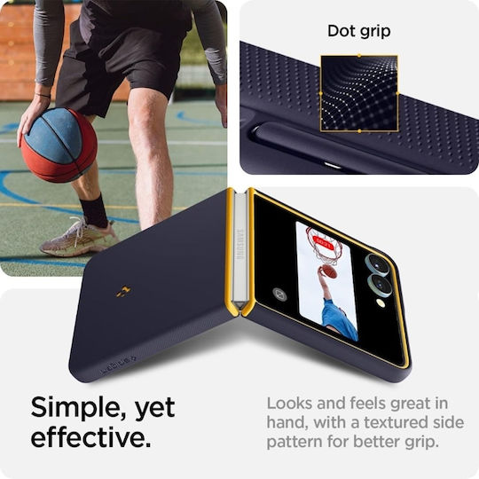 Spigen Nano Pop Mag Book Σιλικόνης / Πλαστικό Navy Μπλε (Galaxy Z Flip7) ACS09563 - Image 3