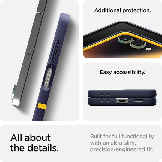 Spigen Nano Pop Mag Book Σιλικόνης / Πλαστικό Navy Μπλε (Galaxy Z Flip7) ACS09563 - Image 5