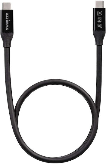 Edimax USB4/Thunderbolt3 USB 4 Cable USB-C male - USB-C 240W Μαύρο 0.5m (UC4-005TB) - Image 3