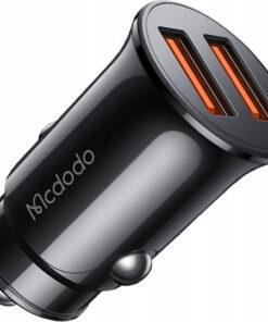 Alternative view of Mcdodo Φορτιστής Αυτοκινήτου 12W 2A με Θύρες: 2xUSB Μαύρος CC-6602
