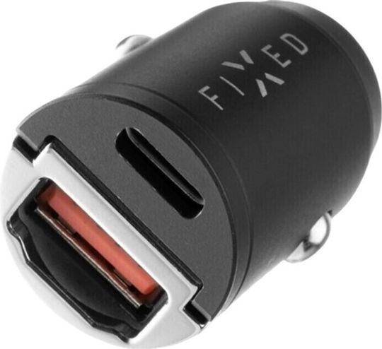 Fixed Φορτιστής Αυτοκινήτου 30W με μία Θύρα: 1xUSB Μαύρος - Image 2