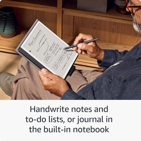 Amazon Kindle Scribe With Premium Pen Tungsten (Without Kindle Unlimited) με Οθόνη Αφής 10.2" (64GB) Μαύρο - Image 4