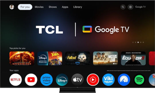 TCL Smart Τηλεόραση 55" 4K UHD Mini LED 55Q7C HDR (2023) - Image 3
