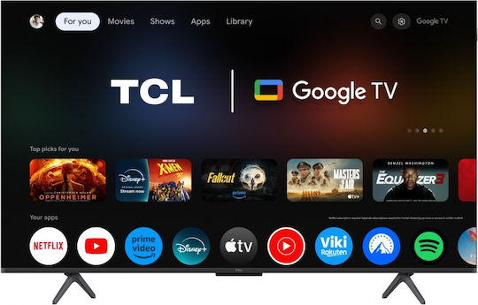TCL Smart Τηλεόραση 50" 4K UHD Mini LED 50C61KS HDR (2025) - Image 3