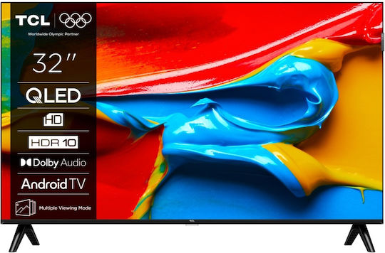 TCL Smart Τηλεόραση 32" HD Ready QLED 32V4C HDR (2025) - Image 2