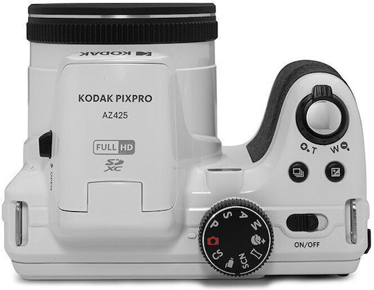 Kodak Astro Zoom AZ425 Compact Φωτογραφική Μηχανή 20MP Οπτικού Ζουμ 42x με Οθόνη 3" και Ανάλυση Video Full HD (1080p) Λευκή - Image 5