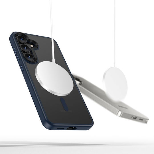 Tech-Protect Magmat Back Cover Πλαστικό / Σιλικόνης Navy Μπλε (Galaxy S25) TPMMSAMS25BLM - Image 4