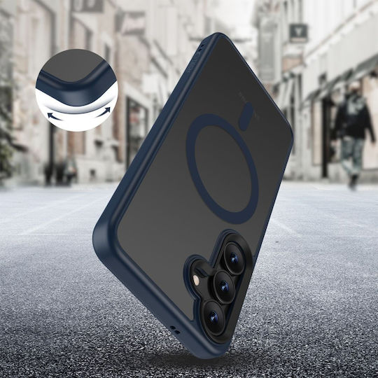 Tech-Protect Magmat Back Cover Πλαστικό / Σιλικόνης Navy Μπλε (Galaxy S25) TPMMSAMS25BLM - Image 3