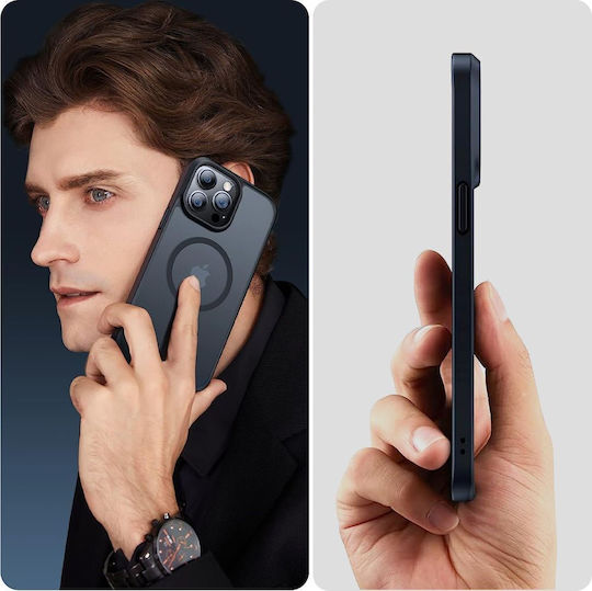 Tech-Protect Magmat Back Cover Σιλικόνης / Πλαστικό Black / Clear (iPhone 15 Pro) - Image 3